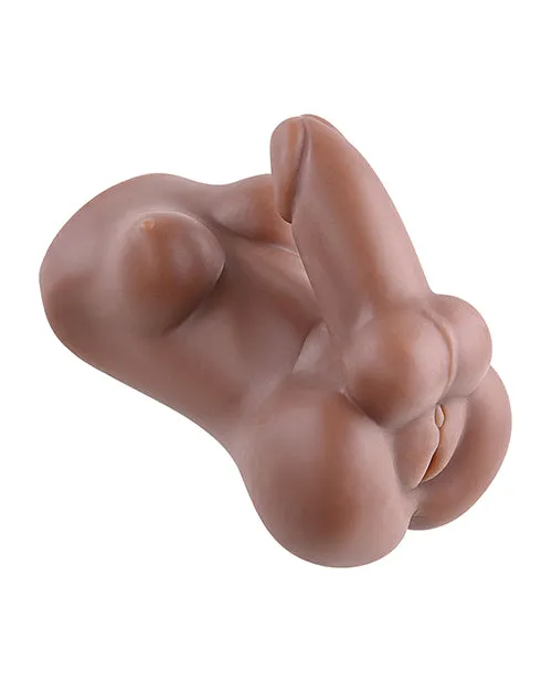 Gender X Male Sex Toys Gender X The Complete Package Full Body Textured Stroker Chocolate