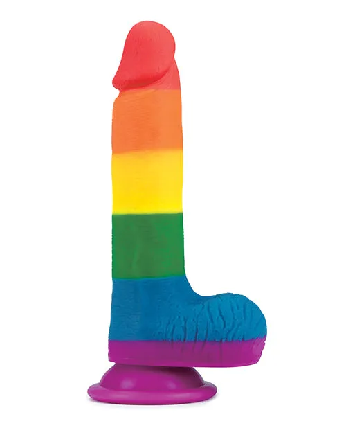 Get Lucky 75 Real Skin Series Pride Rainbow Get Lucky Dildos