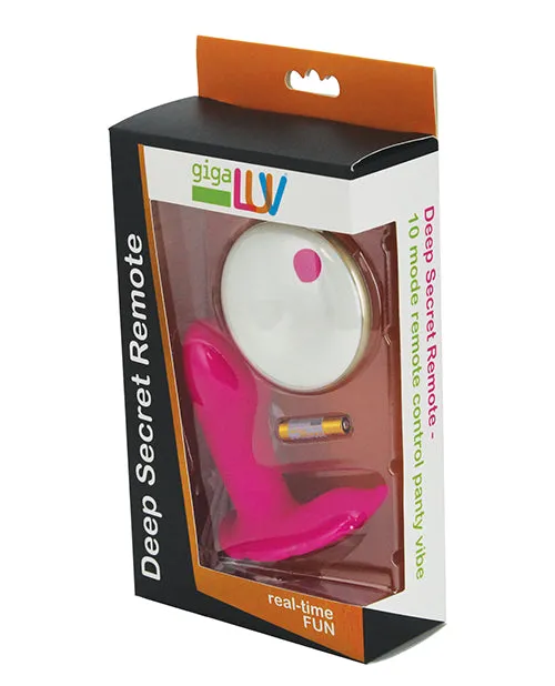 GigaLuv Deep Secret Remote Pink Gigaluv Anal GigaLuv Deep Secret Remote Pink Gigaluv Anal