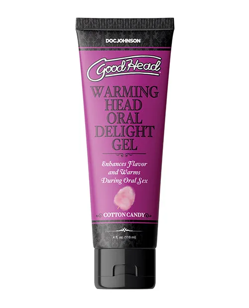 Good Head Enhancers GoodHead Warming Head Oral Delight Gel Flavored Cotton Candy 4oz Good Head Enhancers GoodHead Warming Head Oral Delight Gel Flavored Cotton Candy 4oz