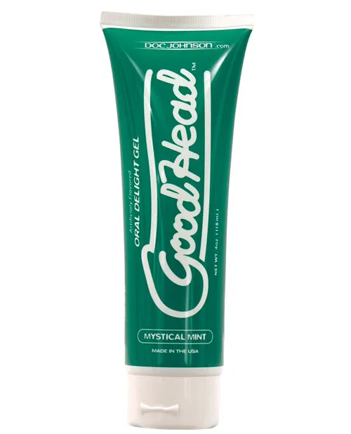 GoodHead Oral Delight Gel Flavored Mint 4oz Good Head Enhancers GoodHead Oral Delight Gel Flavored Mint 4oz Good Head Enhancers
