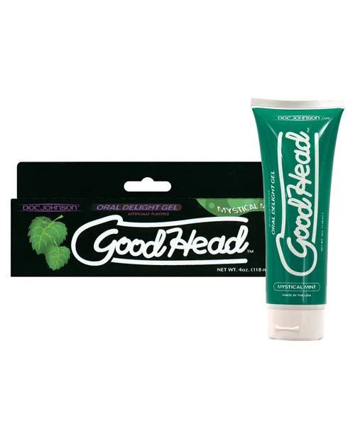 GoodHead Oral Delight Gel Flavored Mint 4oz Good Head Enhancers GoodHead Oral Delight Gel Flavored Mint 4oz Good Head Enhancers