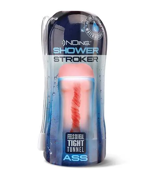 Happy Ending Male Sex Toys Shower Stroker Ass Ivory