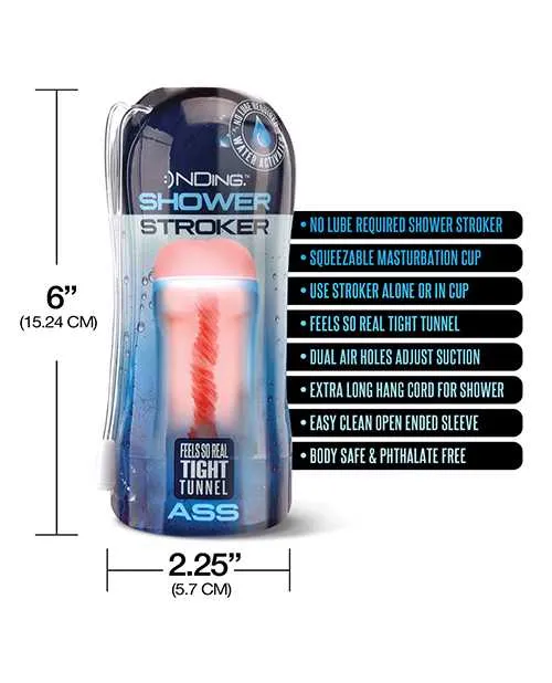 Happy Ending Male Sex Toys Shower Stroker Ass Ivory Happy Ending Male Sex Toys Shower Stroker Ass Ivory