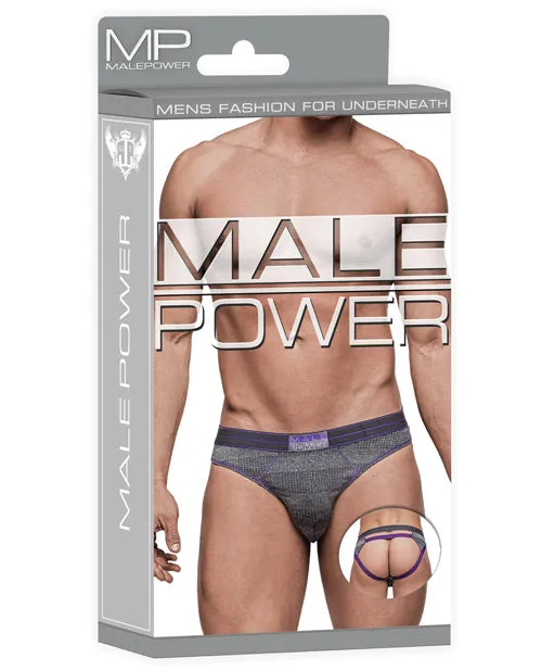 Heather Haze Cutout Jock Grey SM Male Power Vibrators Heather Haze Cutout Jock Grey SM Male Power Vibrators