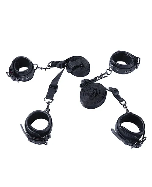 Honey Play Box Couples Kinky Play Box Luxury Bondage Bed Restraint Kit Black Honey Play Box Couples Kinky Play Box Luxury Bondage Bed Restraint Kit Black