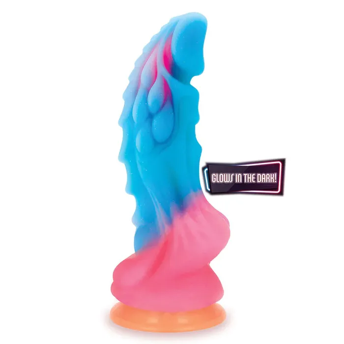 Icon Brands Alien Nation Glow Dragon Dildo Dildos