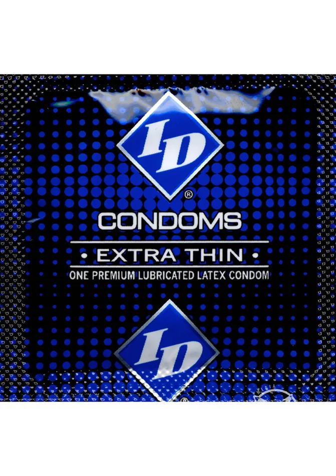 ID Extra Thin Condom 3 Pack Id Condoms Male Sex Toys ID Extra Thin Condom 3 Pack Id Condoms Male Sex Toys