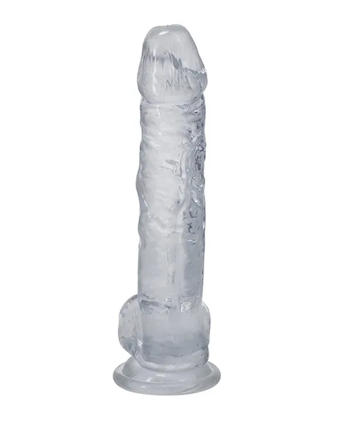 In A Bag Dildos In a Bag Big Dick Dildo with Balls 8in Clear