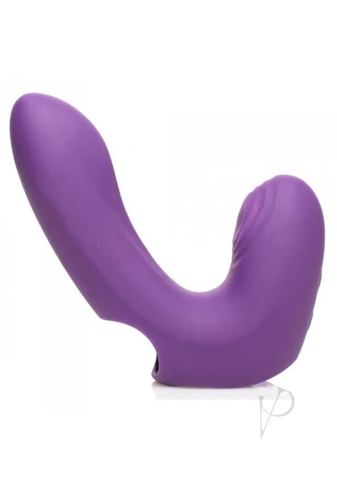 Inmi Vibrators Inmi Finger Pulse Rechargeable Silicone Finger Vibrator Purple