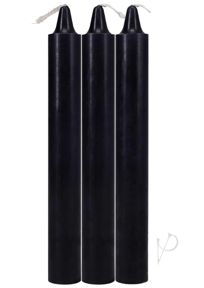 Japanese Bondage Anal Doc Johnson Japanese Drip Candles 3 Pack Black Japanese Bondage Anal Doc Johnson Japanese Drip Candles 3 Pack Black