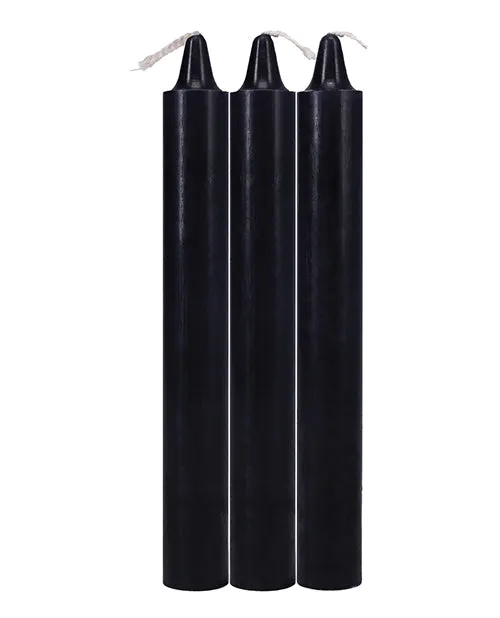Japanese Bondage Anal Doc Johnson Japanese Drip Candles 3 Pack Black Japanese Bondage Anal Doc Johnson Japanese Drip Candles 3 Pack Black