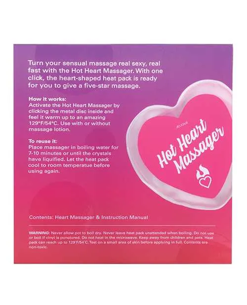 Jelique Female Sex Toys Jelique Hot Heart Warming Massager Jelique Female Sex Toys Jelique Hot Heart Warming Massager