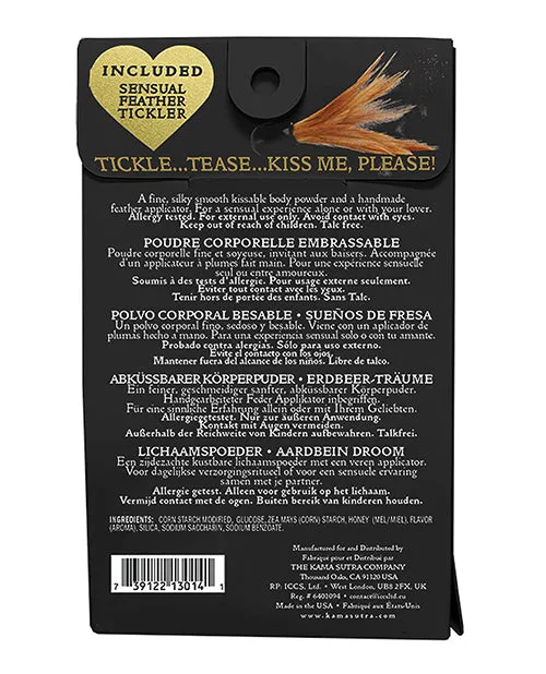 Kama Sutra Honey Dust Kissable Body Powder Tropical Mango 1oz Honey Dust Female Sex Toys