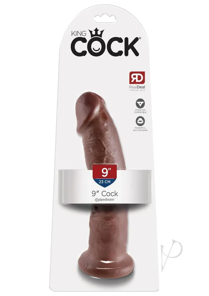 King Cock Dildos King Cock Dildo 9in Chocolate