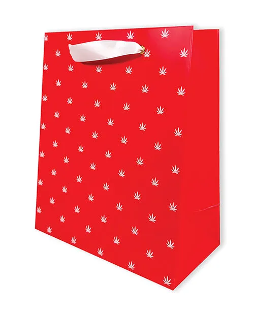 Kush Kards Vibrators Polka Pot Gift Bag RedWhite