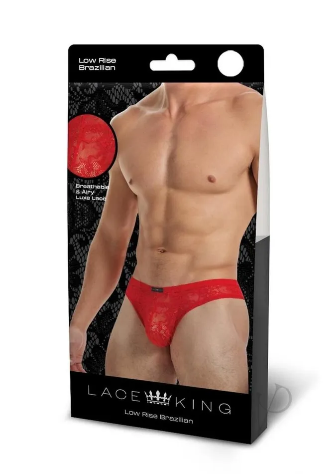 Lace King Lace Bikini ML Red Lace King Vibrators