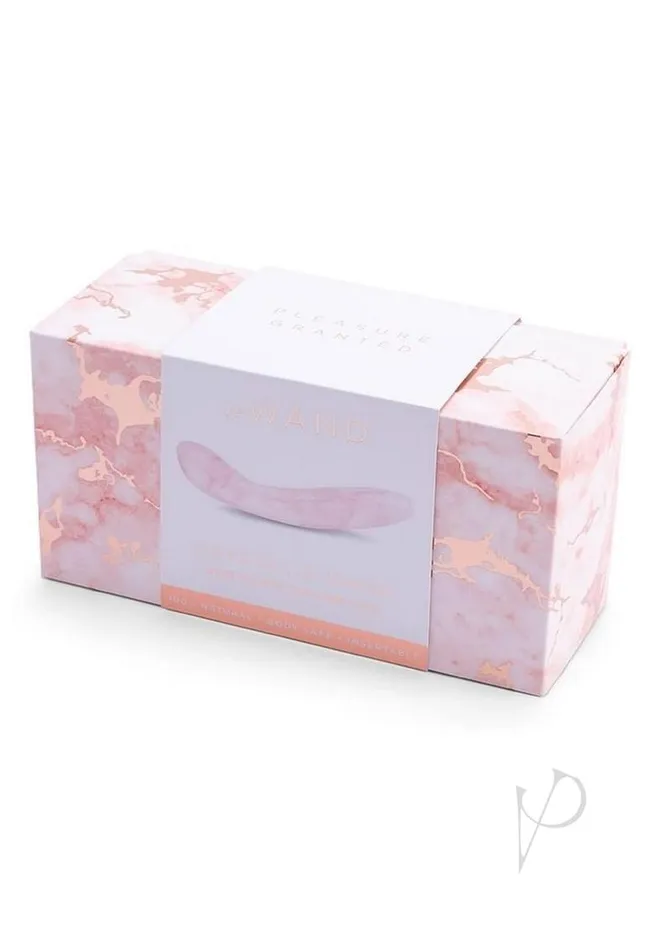 Le Wand Female Sex Toys Le Wand Crystal GWand Dildo with Silicone Ring Rose Quartz Le Wand Female Sex Toys Le Wand Crystal GWand Dildo with Silicone Ring Rose Quartz