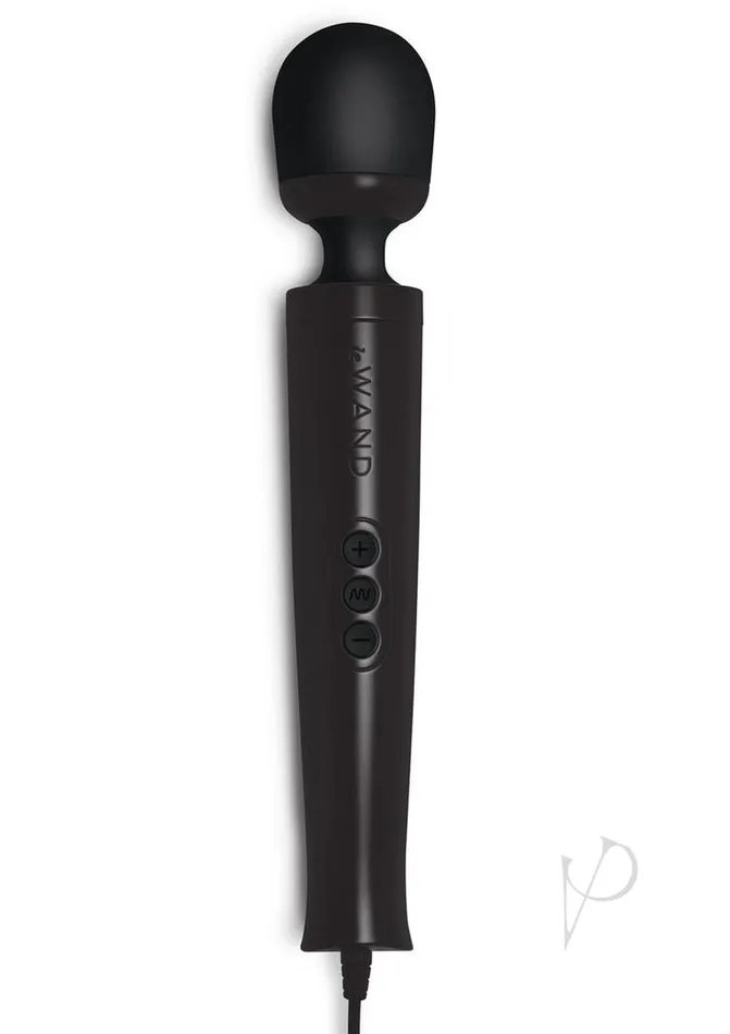 Le Wand Le Wand Diecast Plugin Massager Black Anal