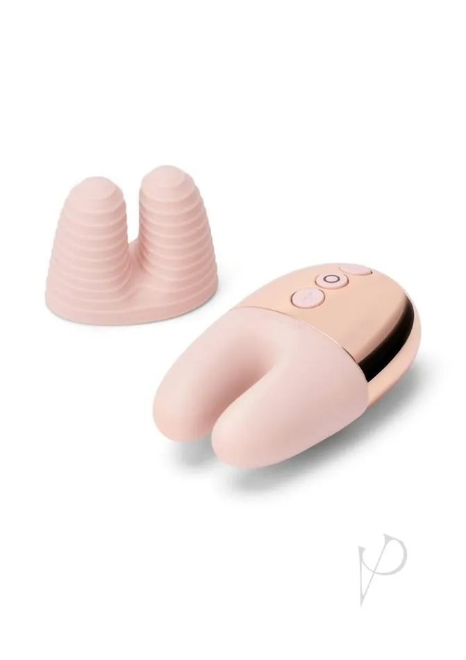 Le Wand Le Wand Double Vibe Rechargeable Silicone Vibrator Rose Gold Vibrators Le Wand Le Wand Double Vibe Rechargeable Silicone Vibrator Rose Gold Vibrators