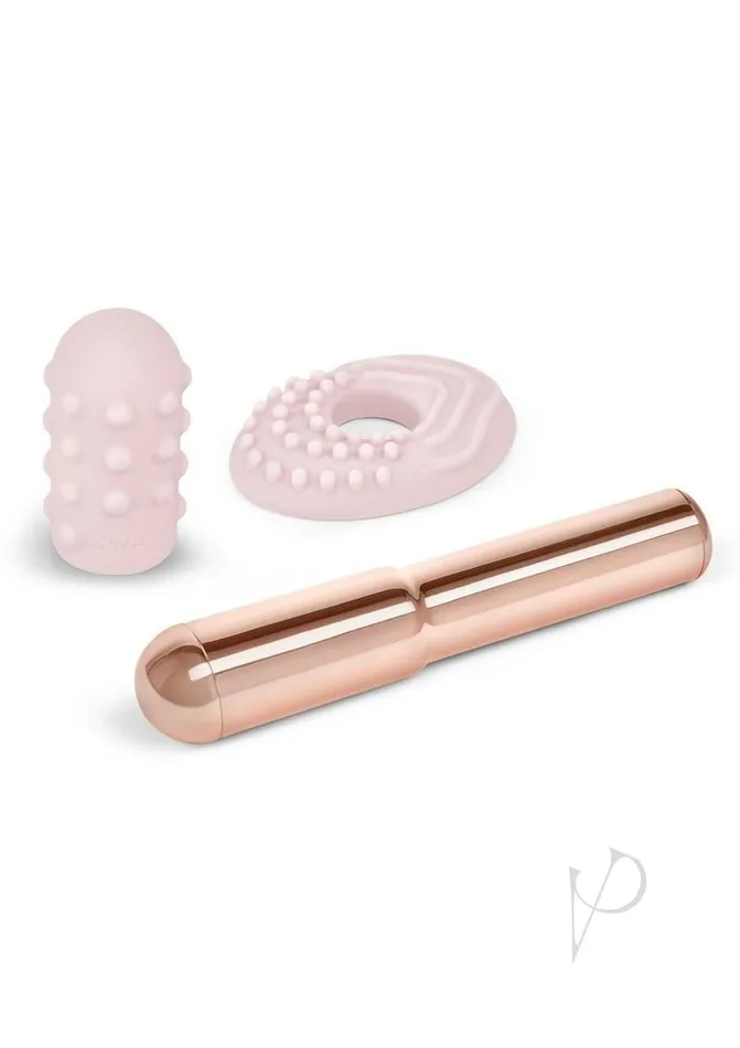 Le Wand Vibrators Le Wand Grand Bullet Rechargeable Silione Vibrator Rose Gold Le Wand Vibrators Le Wand Grand Bullet Rechargeable Silione Vibrator Rose Gold