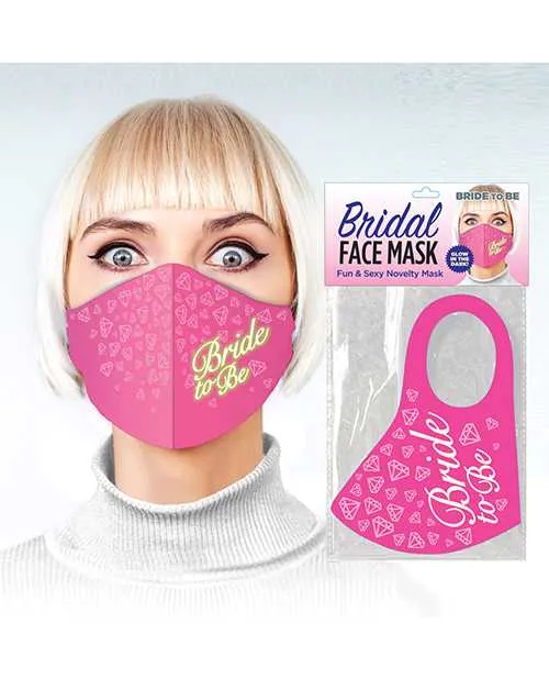 Little Genie Vibrators Bride to be Face Mask Pink