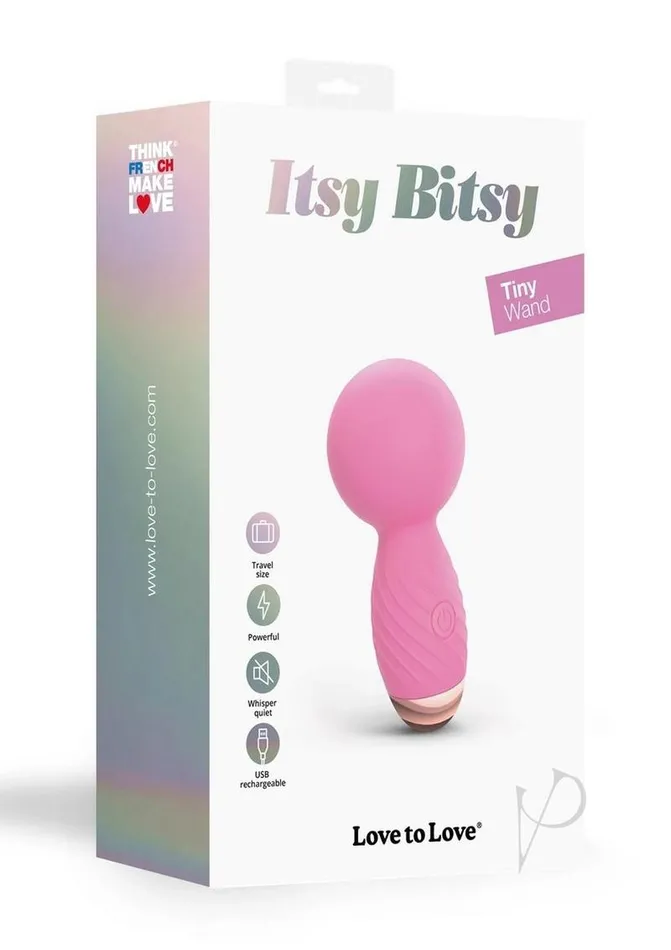 Love To Love Itsy Bitsy Rechargeable Silicone Bullet Pink Passion Female Sex Toys Love To Love Itsy Bitsy Rechargeable Silicone Bullet Pink Passion Female Sex Toys