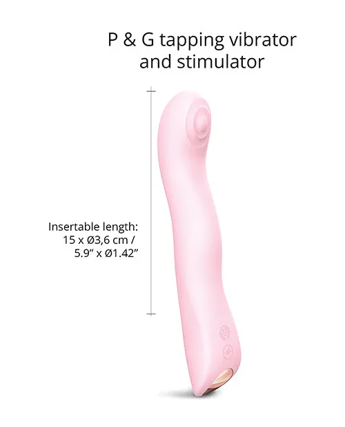 Love to Love Swap Tapping Vibrator Baby Pink Love To Love Vibrators