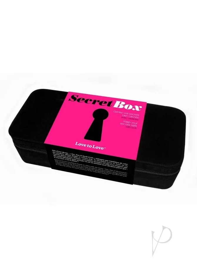 Love To Love Vibrators Love to Love Secret Box Black
