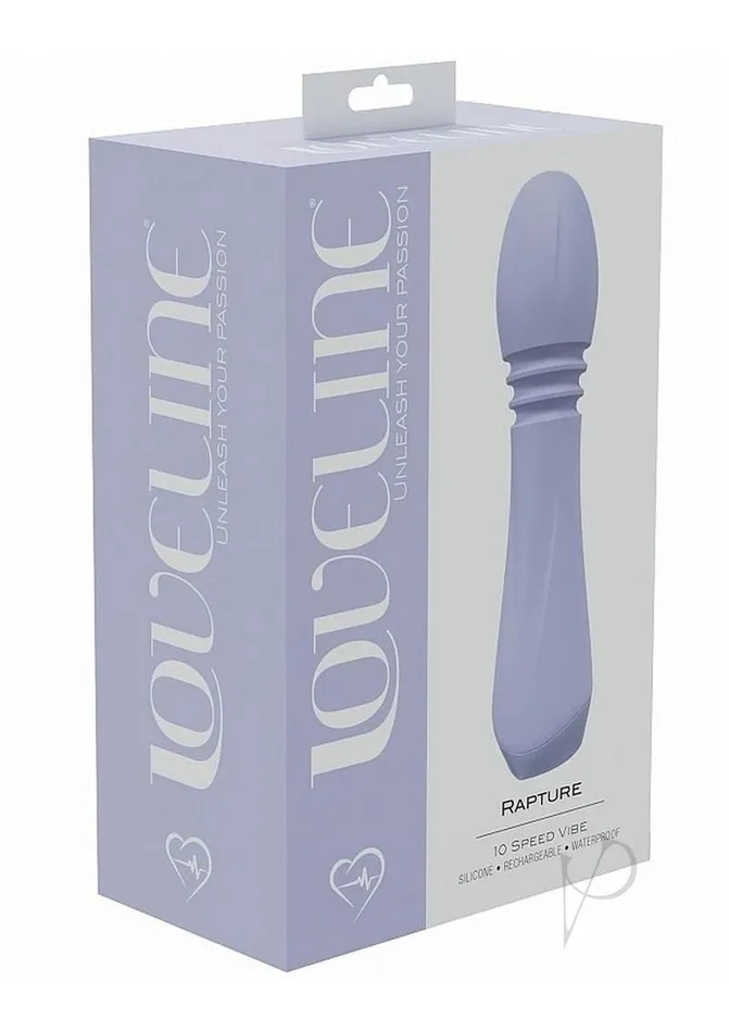 Loveline Female Sex Toys Loveline Rapture 10 Speed Silicone Rechargeable Vibrator Lavender Loveline Female Sex Toys Loveline Rapture 10 Speed Silicone Rechargeable Vibrator Lavender