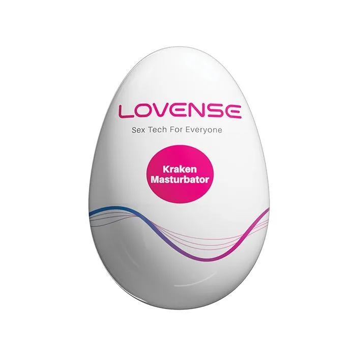 Lovense Female Sex Toys Kraken Egg White