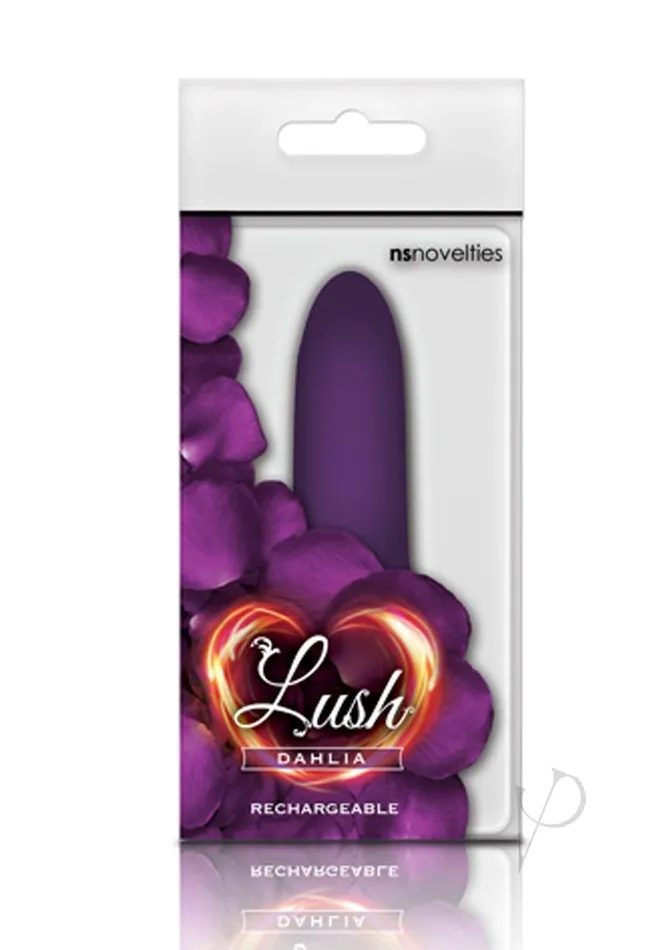 Lush Dahlia Rechargeable Mini Vibrator Purple Lush By Ns Vibrators