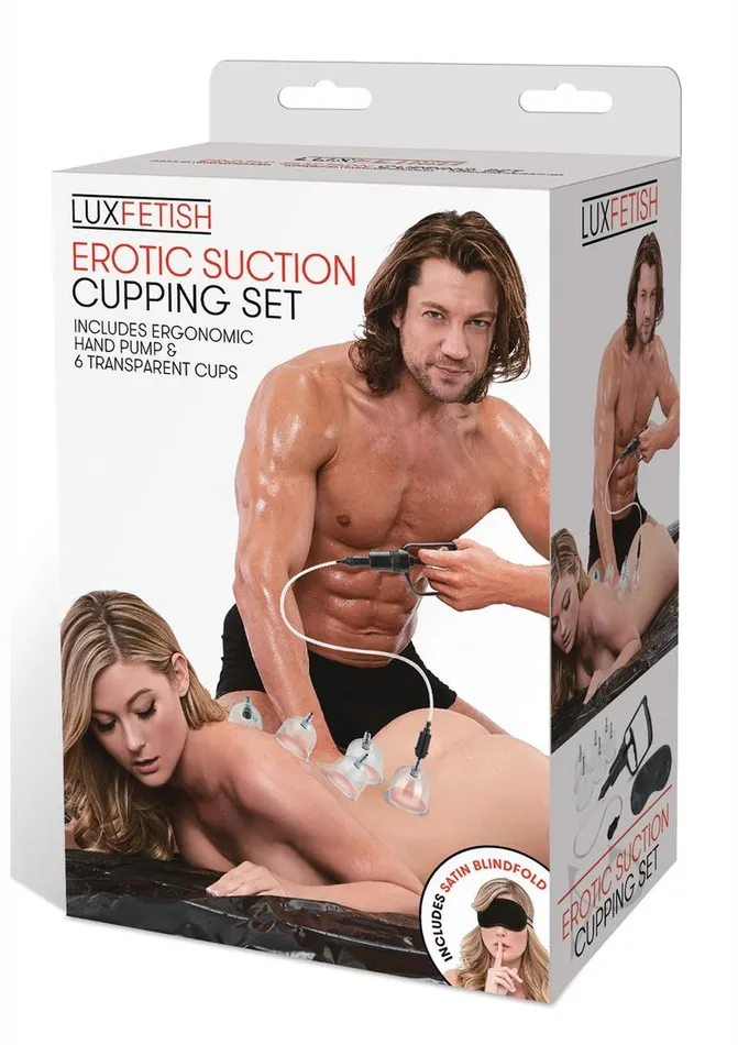 Lux Fetish Female Sex Toys Lux Fetish Erotic Suction Cupping Set
