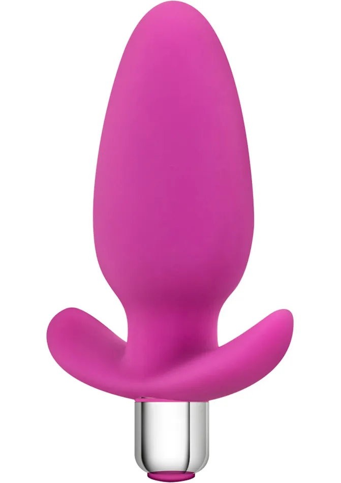 Luxe Anal Luxe Little Thumper Silicone Vibrating Butt Plug Pink Luxe Anal Luxe Little Thumper Silicone Vibrating Butt Plug Pink