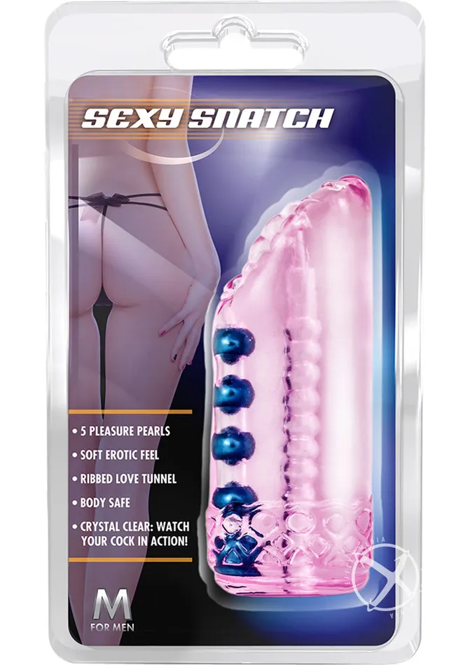 M for Men Sexy Snatch Masturbator Pussy Pink M For Men Male Sex Toys