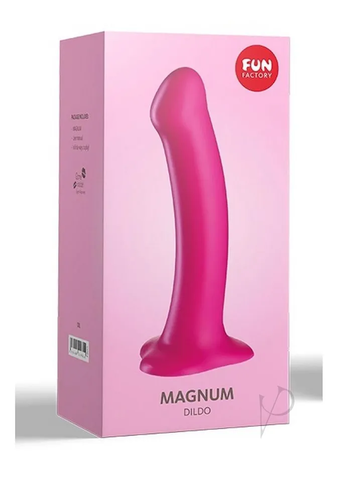 Magnum Silicone Dildo with Suction Cup Base Blackberry Fun Factory Female Sex Toys Magnum Silicone Dildo with Suction Cup Base Blackberry Fun Factory Female Sex Toys