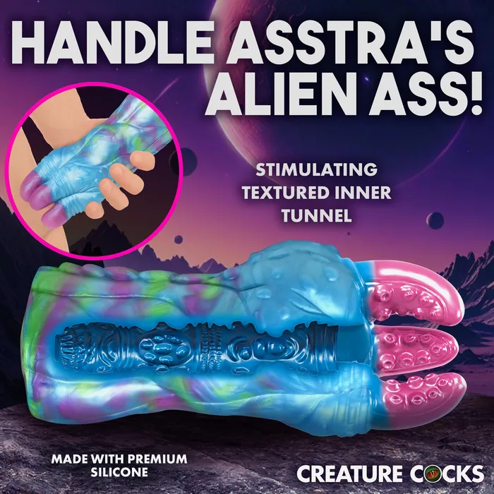 Male Sex Toys Asstra Silicone Ass Stroker Creature Cocks