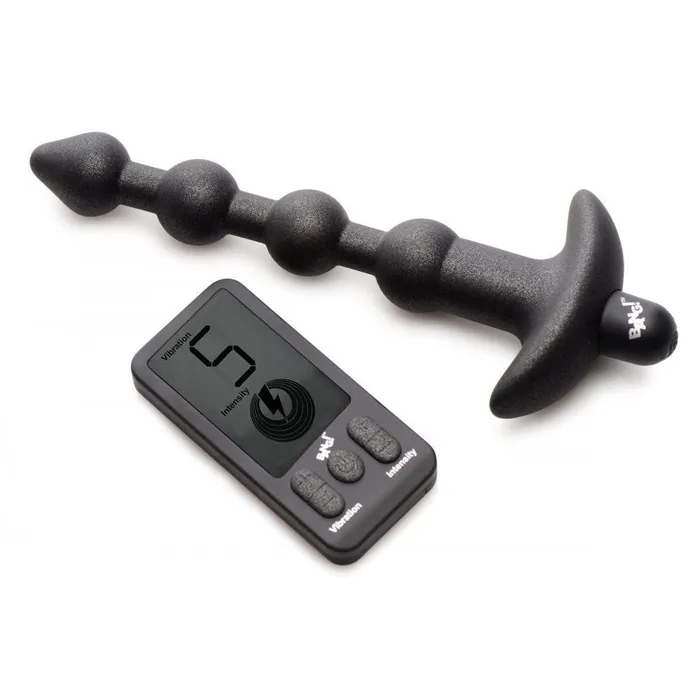 Male Sex Toys Bang 25X Vibrating Silicone Anal Beads with Remote Control