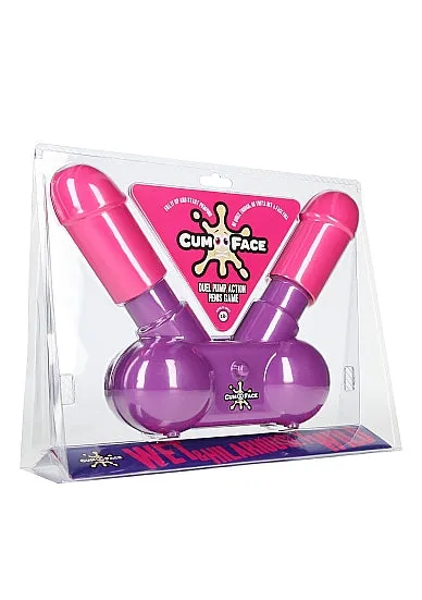 Male Sex Toys Cum Face Duel Pump Action Penis Game SimpleeDiscreet