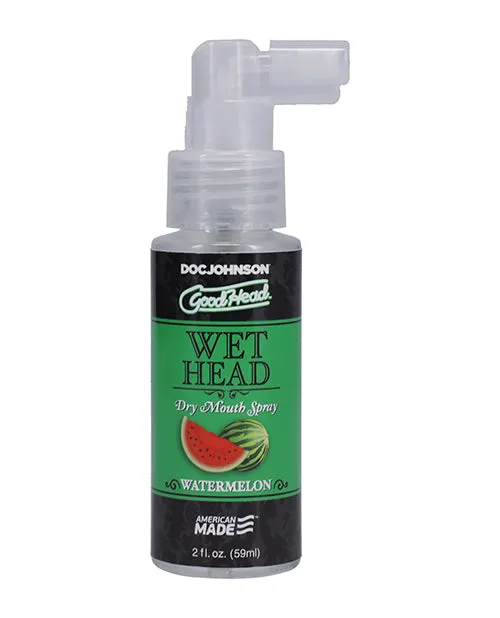 Male Sex Toys Good Head GoodHead Juicy Head Dry Mouth Spray Watermelon 2oz