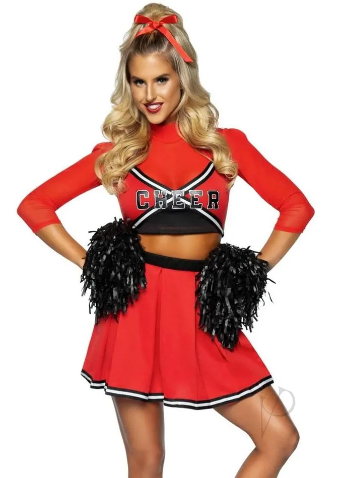 Male Sex Toys Leg Avenue Leg Avenue Varsity Babe Set Crop Top with Cheer Logo Pleated Skirt and Pom Poms 3 Piece Small Medium Red Male Sex Toys Leg Avenue Leg Avenue Varsity Babe Set Crop Top with Cheer Logo Pleated Skirt and Pom Poms 3 Piece Small Medium Red