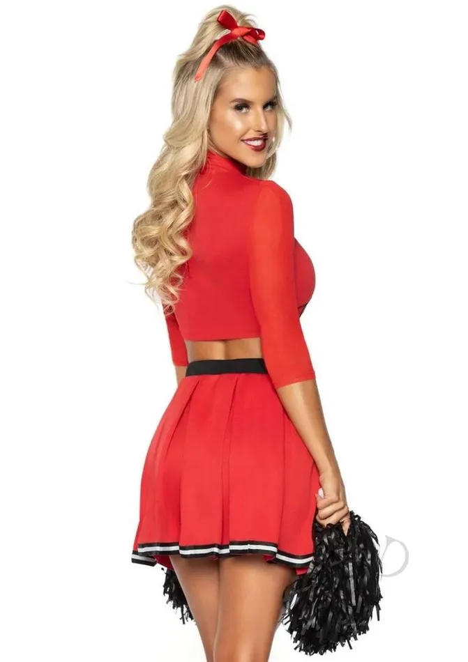 Male Sex Toys Leg Avenue Leg Avenue Varsity Babe Set Crop Top with Cheer Logo Pleated Skirt and Pom Poms 3 Piece Small Medium Red Male Sex Toys Leg Avenue Leg Avenue Varsity Babe Set Crop Top with Cheer Logo Pleated Skirt and Pom Poms 3 Piece Small Medium Red