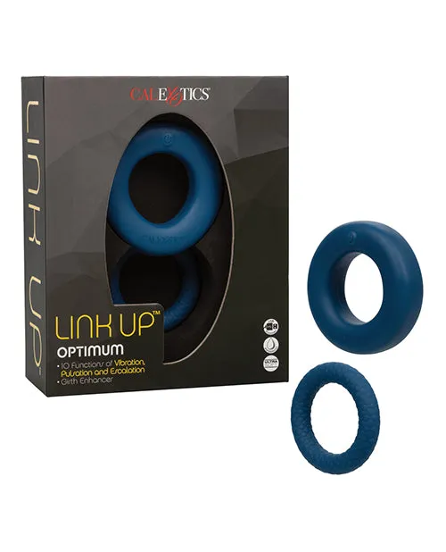 Male Sex Toys Link Up Optimum Rechargeable Silicone Cock Ring Blue Link Up Male Sex Toys Link Up Optimum Rechargeable Silicone Cock Ring Blue Link Up