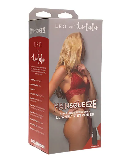 Male Sex Toys Main Squeeze Main Squeeze Leo Of Leolulu Ultraskyn Masturbator Pussy Vanilla