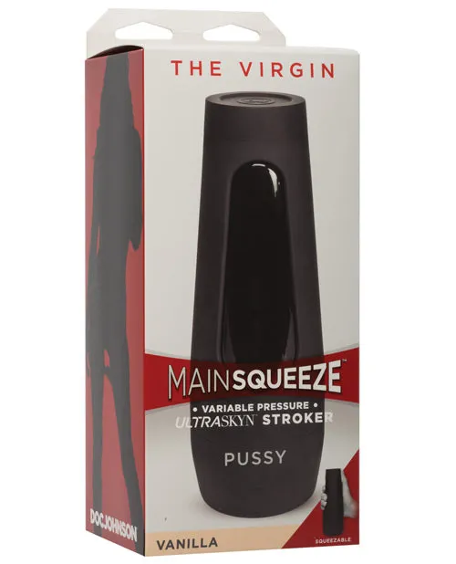 Male Sex Toys Main Squeeze Main Squeeze The Virgin Ultraskyn Masturbator Pussy Vanilla