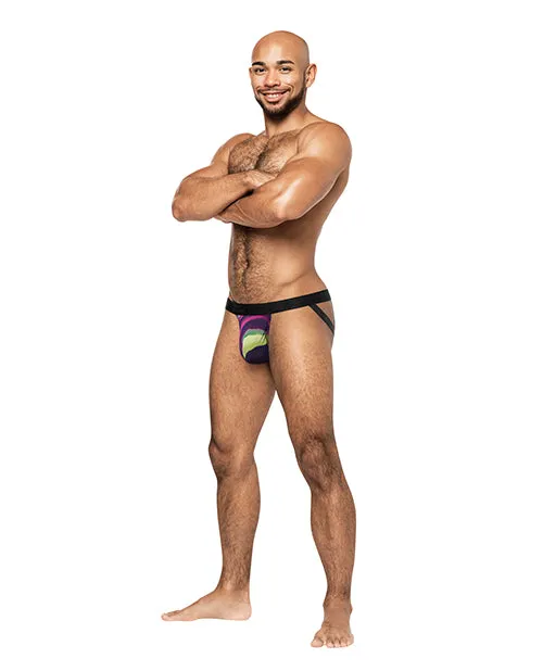 Male Sex Toys Male Power Galactic Sheer Poly Spandex Strappy Ring Jock Multi Color SM Male Sex Toys Male Power Galactic Sheer Poly Spandex Strappy Ring Jock Multi Color SM