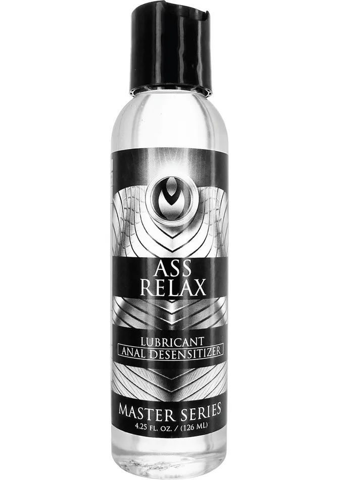 Male Sex Toys Master Series Master Series Ass Relax Water Based Desensitizing Lubricant 425oz Male Sex Toys Master Series Master Series Ass Relax Water Based Desensitizing Lubricant 425oz