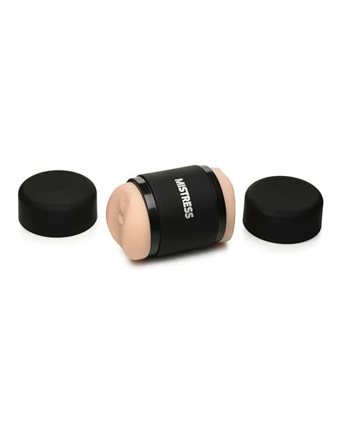 Male Sex Toys Mistress Curve Toys Mistress Double Shot Mini Masturbator Pussy Ass Light Male Sex Toys Mistress Curve Toys Mistress Double Shot Mini Masturbator Pussy Ass Light