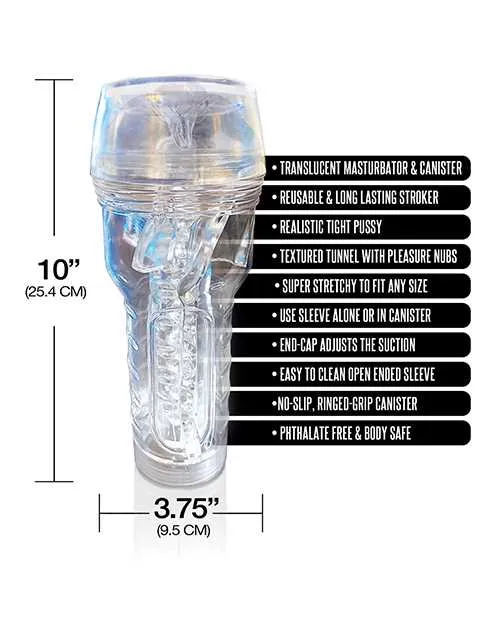 Male Sex Toys MSTR B8 In the Clear Pussy Stroker Clear Happy Ending Male Sex Toys MSTR B8 In the Clear Pussy Stroker Clear Happy Ending