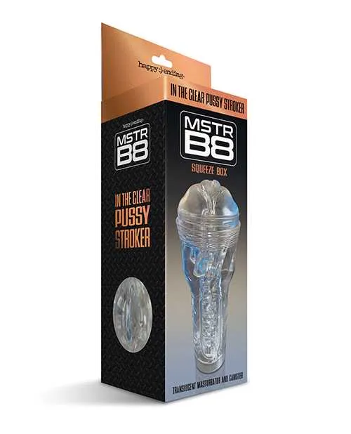 Male Sex Toys MSTR B8 In the Clear Pussy Stroker Clear Happy Ending Male Sex Toys MSTR B8 In the Clear Pussy Stroker Clear Happy Ending